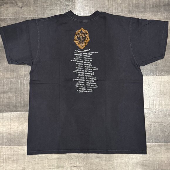 Jonas Brothers Live 2008 Tour Shirt Size Large - Picture 3 of 3